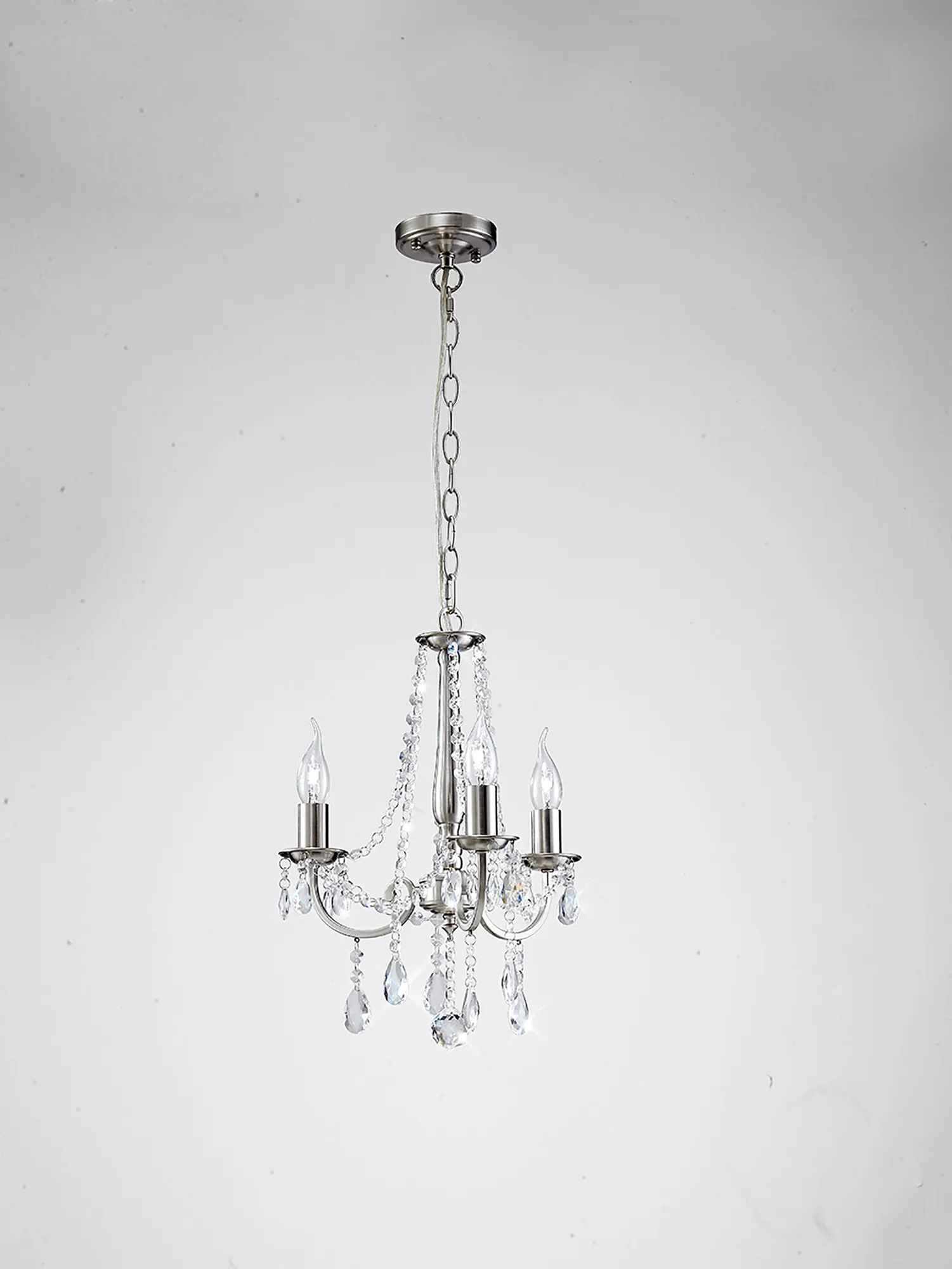 IL30973  Kyra Crystal Pendant 3 Light